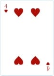 Four of hearts