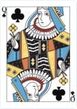 Lady of clubs