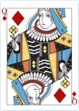 Lady of diamonds